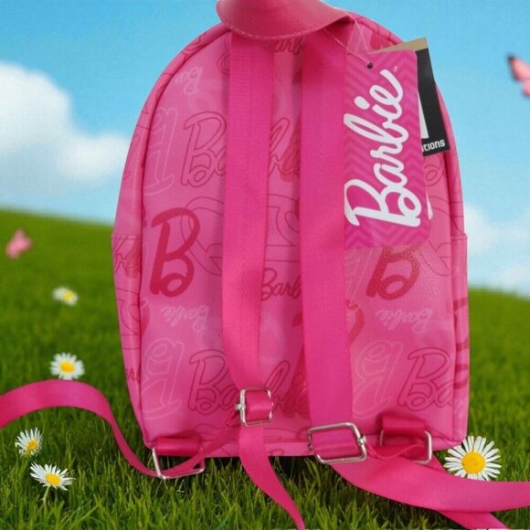 NEW!!!  BARBIE PINK MINI BACKPACK - Picture 3 of 7